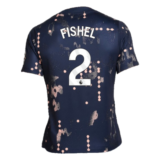 2024-2025 Chelsea Academy Pro Pre-Match Shirt (Obsidian) (Fishel 2)-Football Jersey Hub