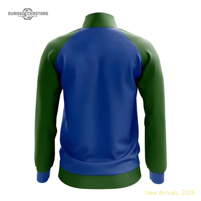 Bashkortostan Concept Football Track Jacket (Blue) - Kids-Football Jersey Hub