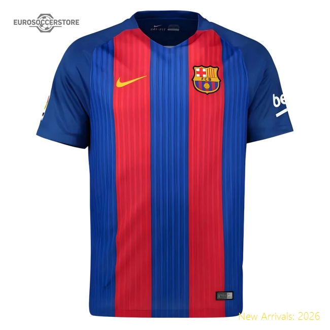 2016-2017 Barcelona Home Shirt-Football Jersey Hub