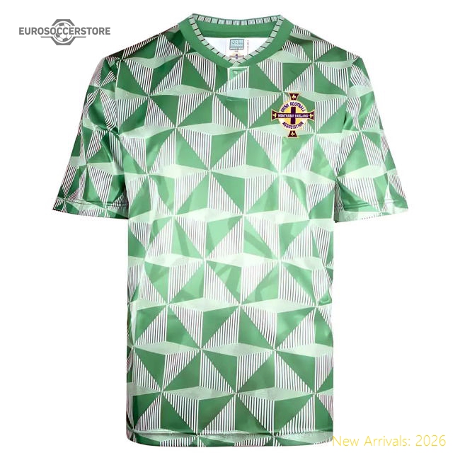 Northern Ireland 1990 Home Retro Shirt-Football Jersey Hub