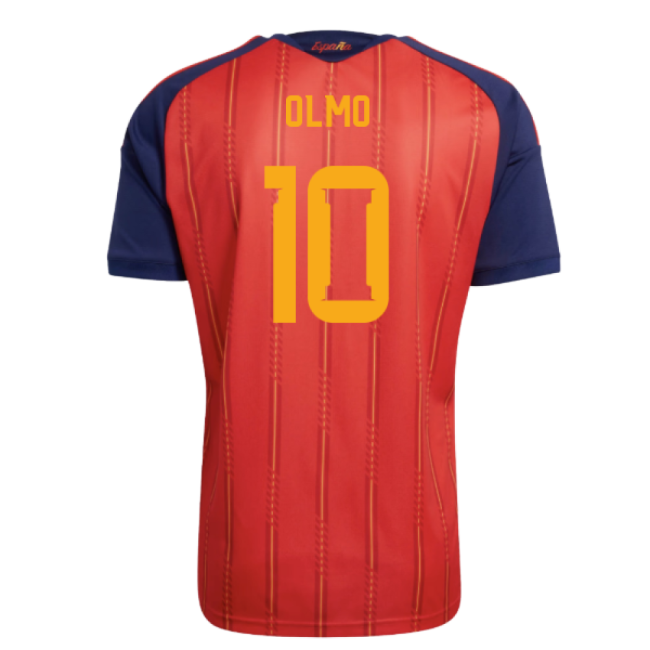 2026-2027 Spain Home Shirt (Olmo 10)-Football Jersey Hub