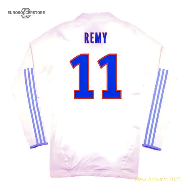 Marseille 2011-12 Player Spec Long Sleeve Home Shirt ((Excellent) L) (Remy 11)-Football Jersey Hub