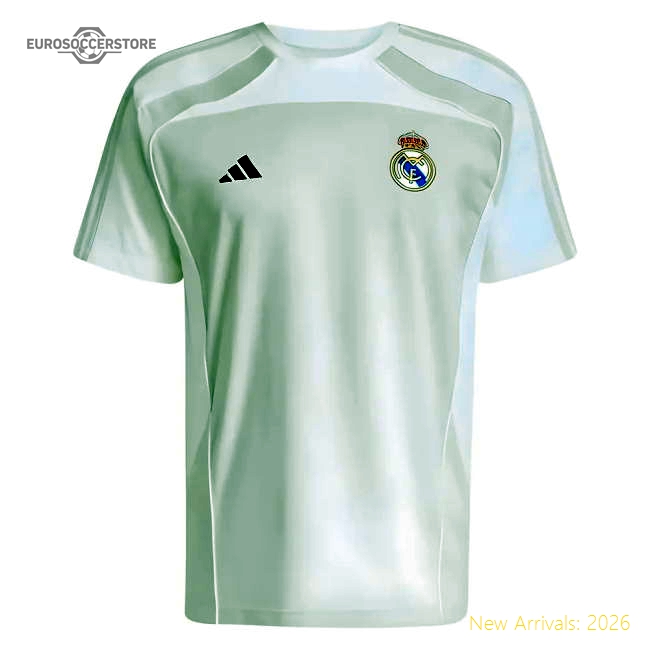 2025-2026 Real Madrid UBP Tee (White)-Football Jersey Hub