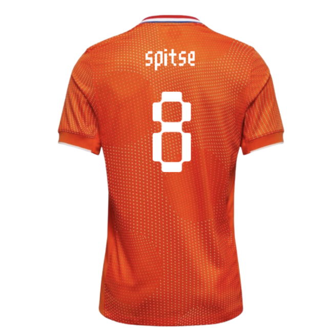 2025-2026 Netherlands Womens Team Shirt (Kids) (Spitse 8)-Football Jersey Hub