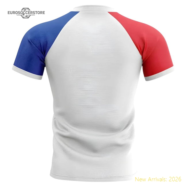 2025-2026 France Flag Concept Rugby Shirt - Womens-Football Jersey Hub