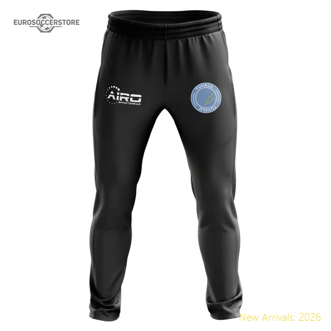 Tuvalu Concept Football Training Pants (Black)-Football Jersey Hub