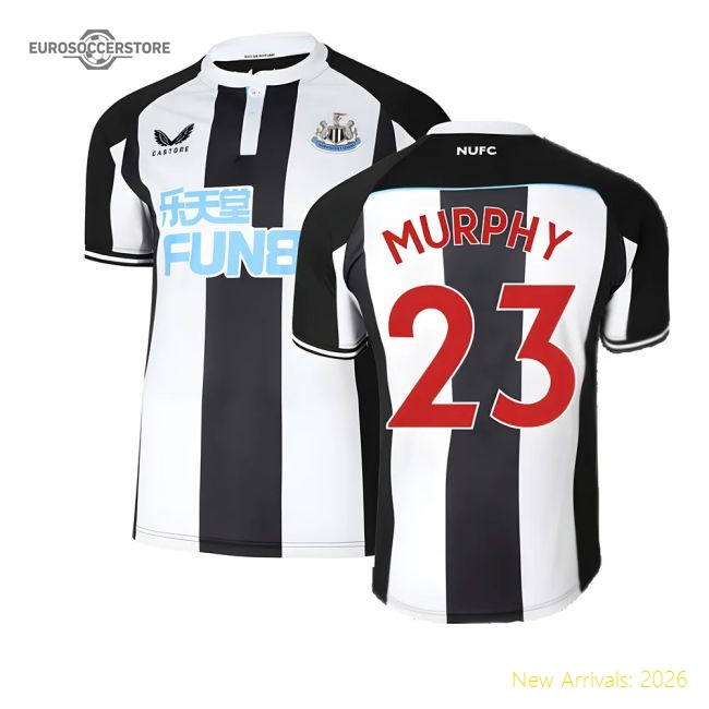 2021-2022 Newcastle United Home Shirt (MURPHY 23)-Football Jersey Hub