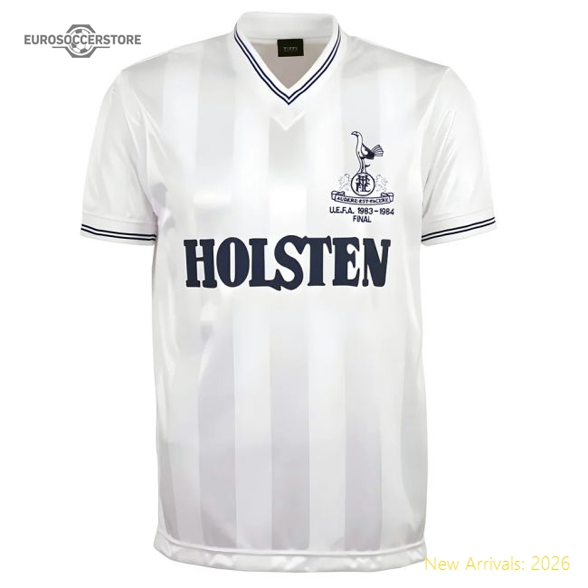Tottenham Hotspur 1984 UEFA Cup Final Retro Football Shirt-Football Jersey Hub