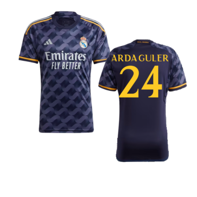 2023-2024 Real Madrid Away Shirt (Arda Guler 24)-Football Jersey Hub