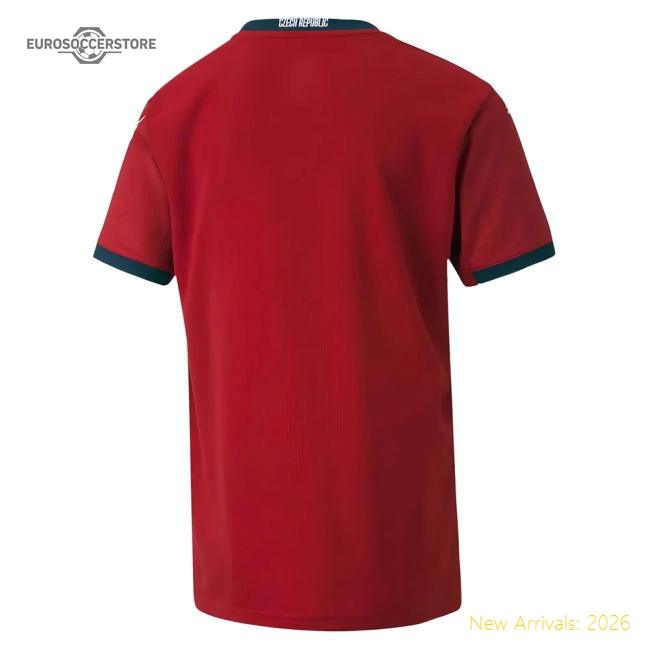 2020-2021 Czech Republic Home Shirt (Kids)-Football Jersey Hub