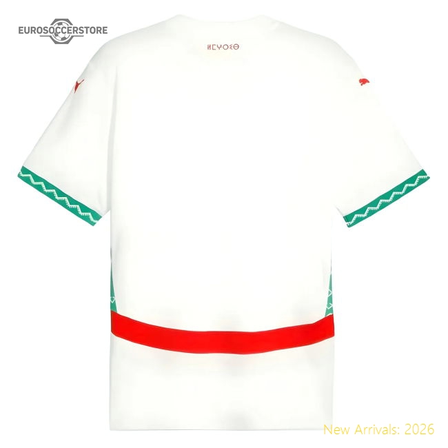 2024-2025 Morocco Away Shirt-Football Jersey Hub