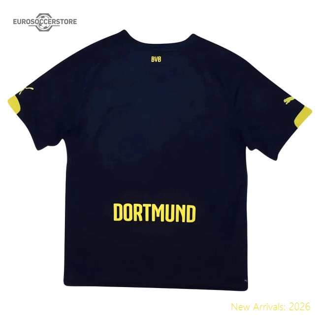Borussia Dortmund 2014-16 Away Shirt ((Excellent) S)-Football Jersey Hub
