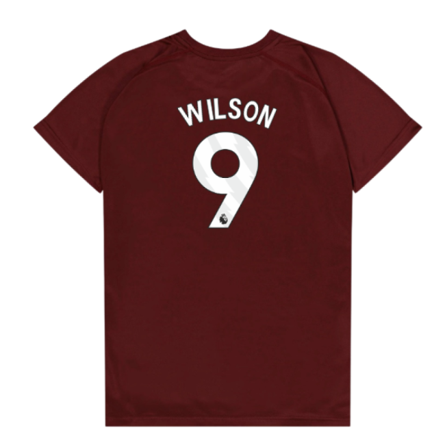 West Ham United Poly T-Shirt (Claret/Blue) - Kids (Wilson 9)-Football Jersey Hub