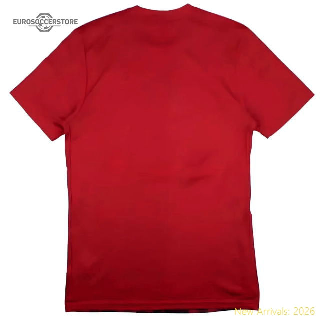 Bayern Munich 2015-2016 Adidas Training Shirt (M) (Very Good)-Football Jersey Hub