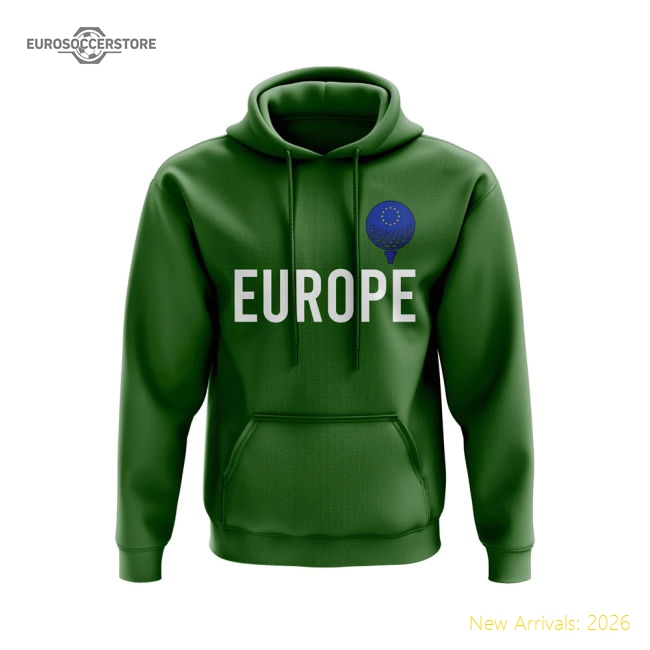 Europe Golf Name Hoody (Green)-Football Jersey Hub