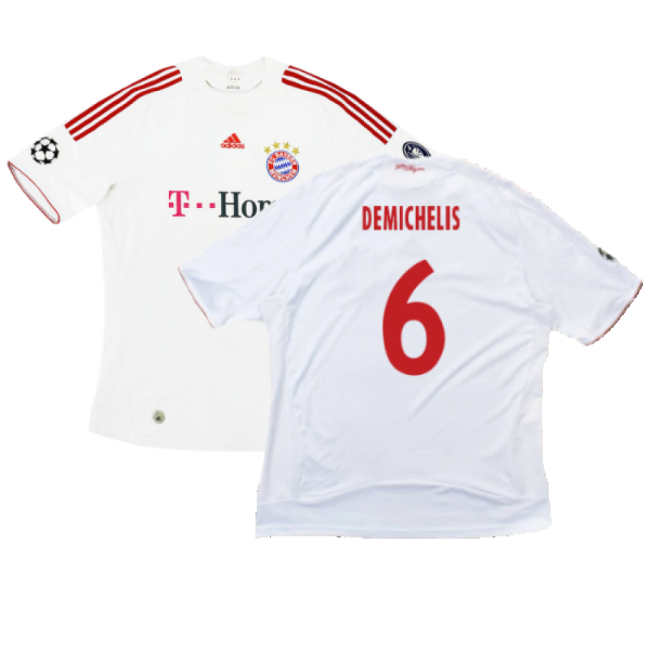 Bayern Munich 2008-09 Third Shirt ((Very Good) XXL) (Demichelis 6)-Football Jersey Hub