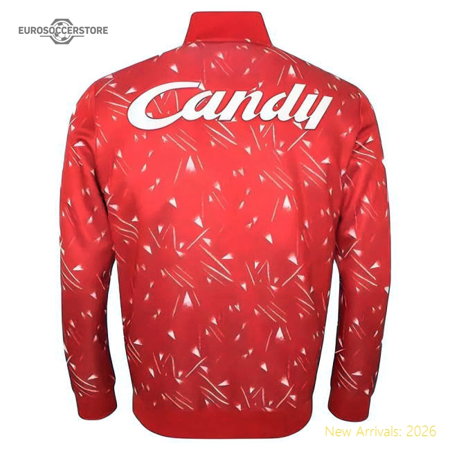 Liverpool 1990 Candy Track Jacket-Football Jersey Hub