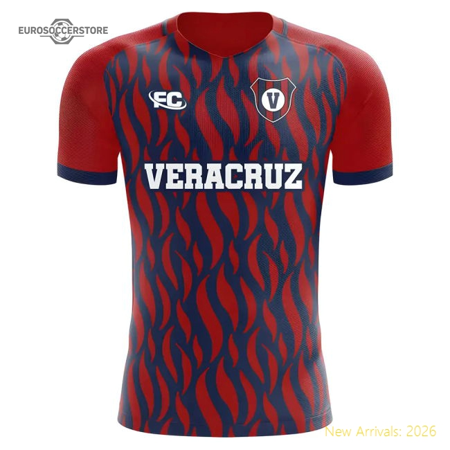 2019-2020 Veracruz Home Concept Football Shirt - Womens-Football Jersey Hub
