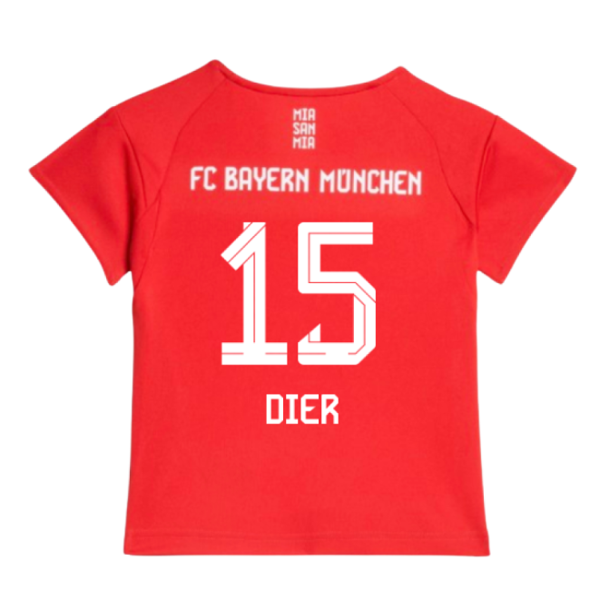 2025-2026 Bayern Munich Home Baby Kit (Dier 15)-Football Jersey Hub