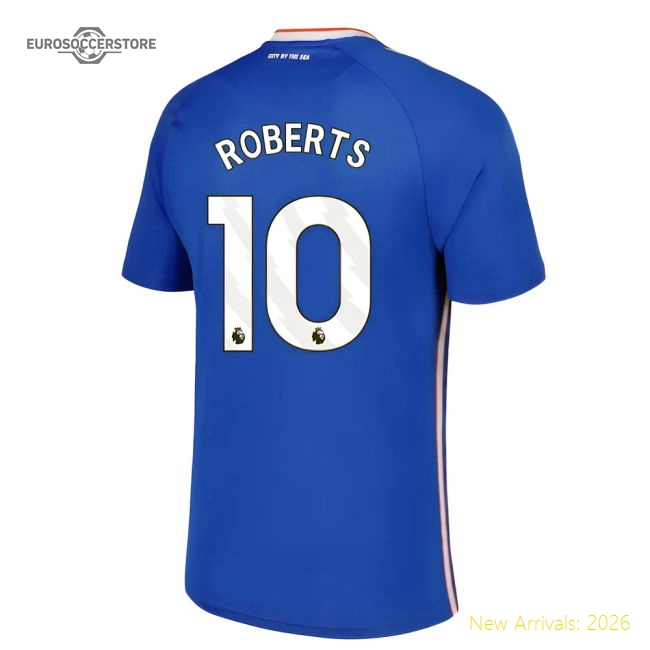 2025-2026 Sunderland Away Shirt (Roberts 10)-Football Jersey Hub