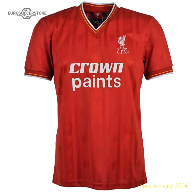 Liverpool 1986 Home Shirt-Football Jersey Hub
