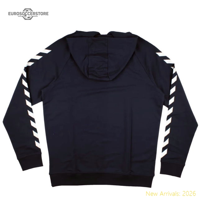 2021-2022 Everton Hooded Jumper-Football Jersey Hub