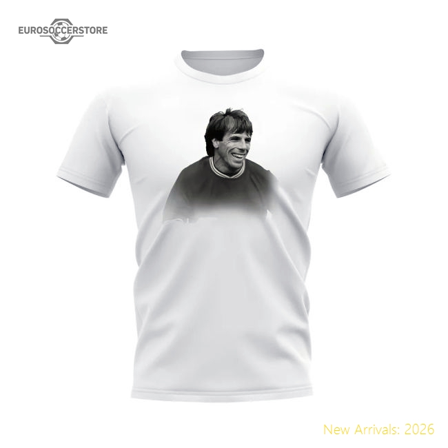 Gianfranco Zola Chelsea Legend T-Shirt (White)-Football Jersey Hub