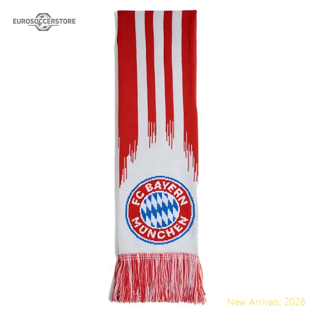 2025-2026 Bayern Munich Scarf (Red)-Football Jersey Hub