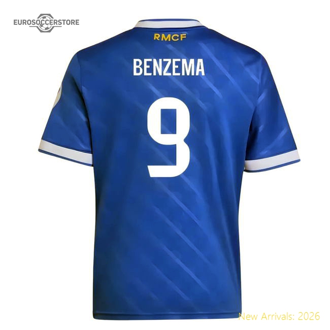 2025-2026 Real Madrid Third Shirt (Kids) (Benzema 9)-Football Jersey Hub