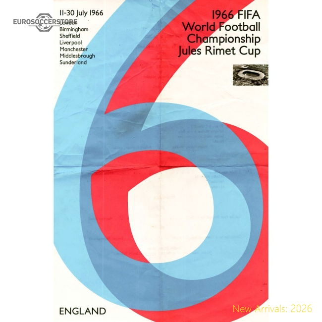 Pennarello: World Cup - England 1966 T-Shirt - White-Football Jersey Hub