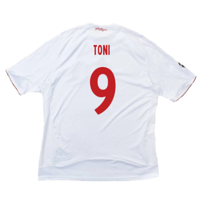 Bayern Munich 2008-09 Third Shirt ((Very Good) XXL) (Toni 9)-Football Jersey Hub