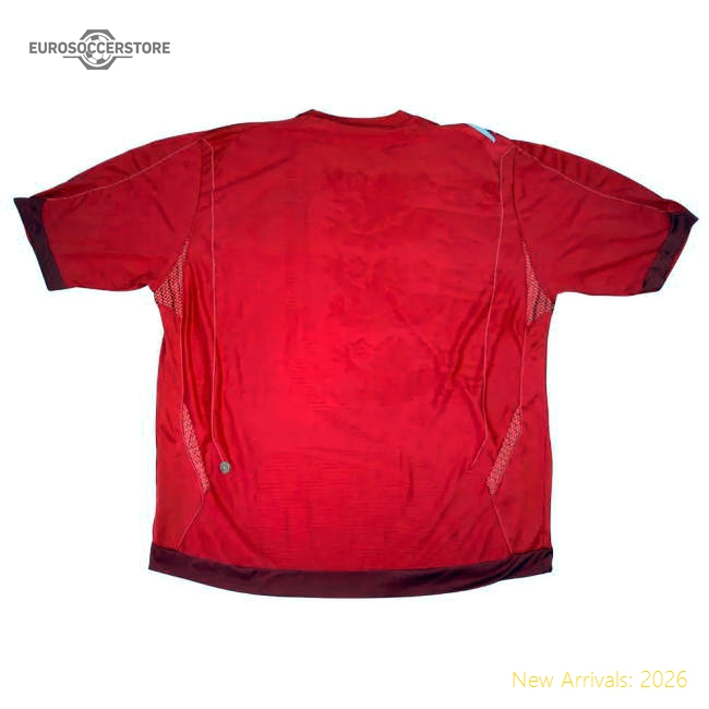 England 2006-08 Away Shirt (S) (Very Good)-Football Jersey Hub