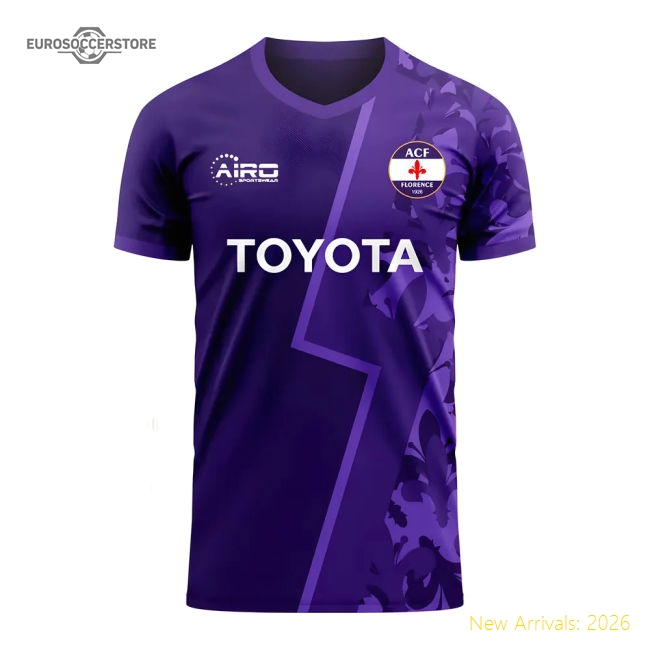 Fiorentina 2024-2025 Home Concept Football Kit (Airo)-Football Jersey Hub