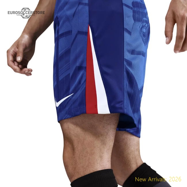 2025-2026 Chelsea Home Shorts (Blue)-Football Jersey Hub