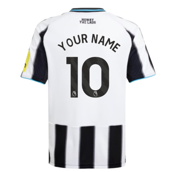 2025-2026 Newcastle Home Shirt (Kids) (Your Name)-Football Jersey Hub