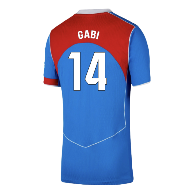 2025-2026 Atletico Madrid Authentic Third Shirt (Gabi 14)-Football Jersey Hub