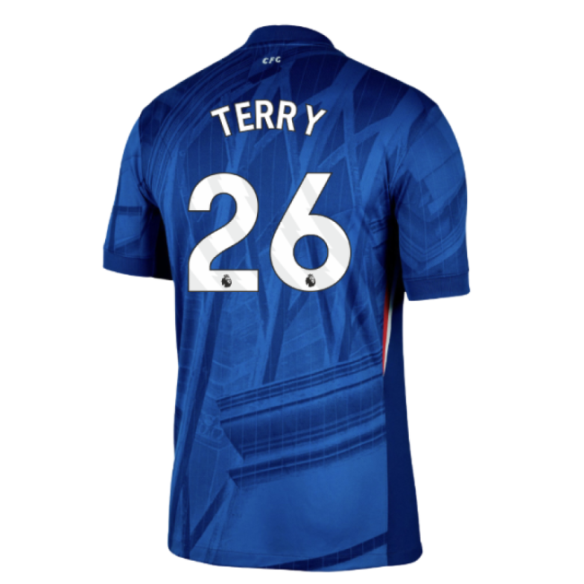 2025-2026 Chelsea Home Shirt (Terry 26)-Football Jersey Hub