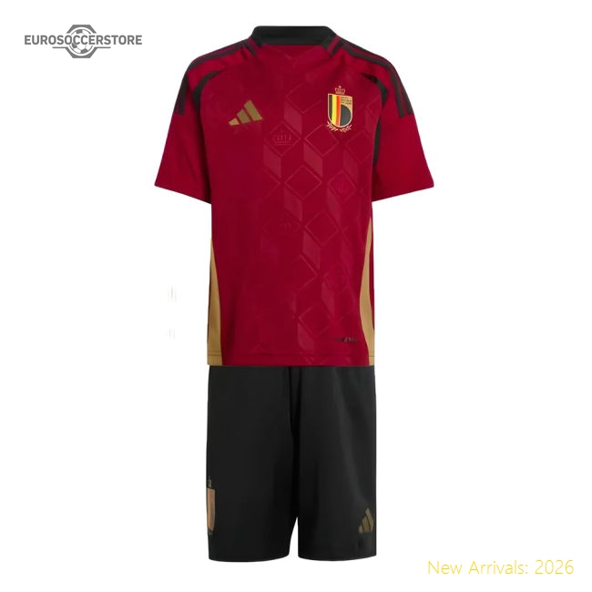 2024-2025 Belgium Home Mini Kit-Football Jersey Hub