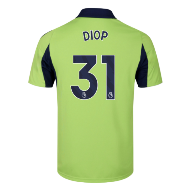 2025-2026 Fulham Away Shirt (Diop 31)-Football Jersey Hub