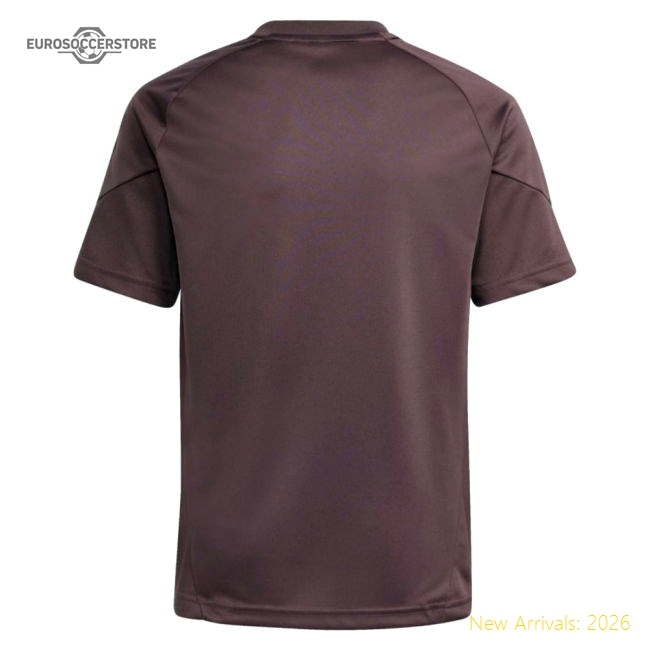 2025-2026 Real Madrid Training Jersey (Shadow Fig) - Kids-Football Jersey Hub