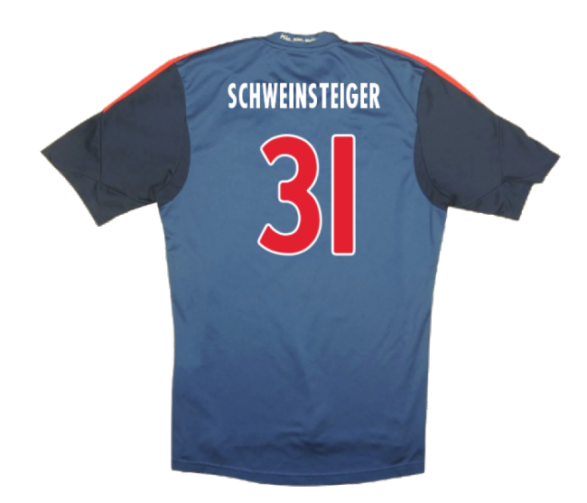 Bayern Munich 2013-14 Third Shirt ((Excellent) S) (Schweinsteiger 31)-Football Jersey Hub