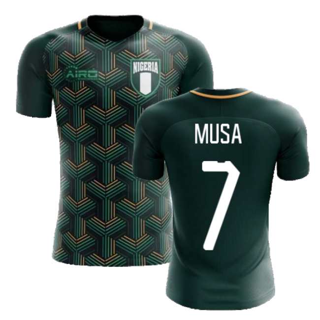 2025-2026 Nigeria Third Concept Football Shirt (Musa 7) - Kids-Football Jersey Hub