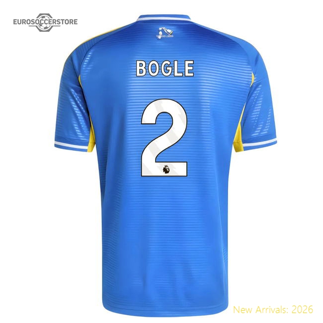 2025-2026 Leeds Away Shirt (Bogle 2)-Football Jersey Hub