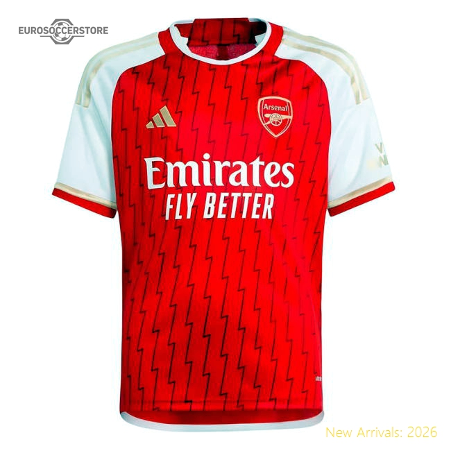 2023-2024 Arsenal Home Shirt (Kids)-Football Jersey Hub