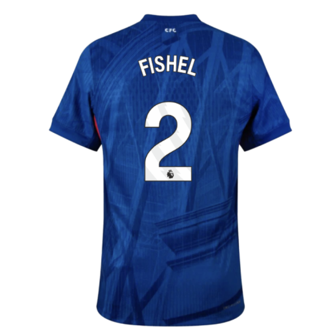 2025-2026 Chelsea Home Authentic Shirt (Fishel 2)-Football Jersey Hub