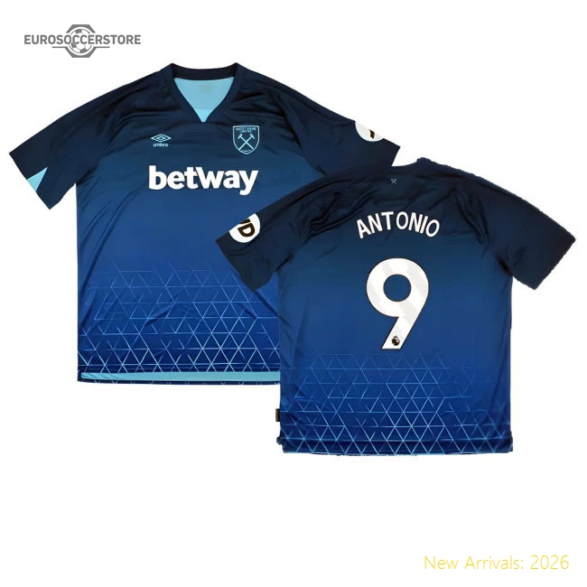 2023-2024 West Ham United Third Shirt (ANTONIO 9)-Football Jersey Hub
