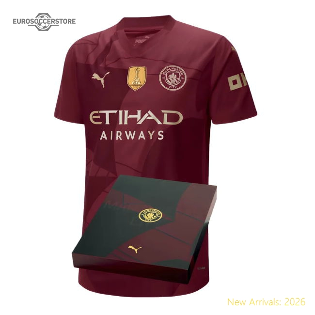 2024-2025 Man City Third Authentic Shirt w/packaging (Haaland 9)-Football Jersey Hub