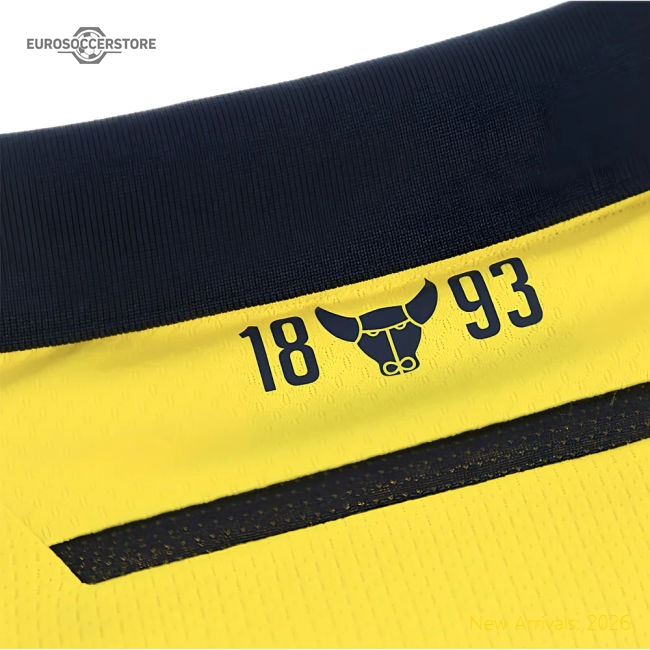 2025-2026 Oxford United Home Shirt-Football Jersey Hub