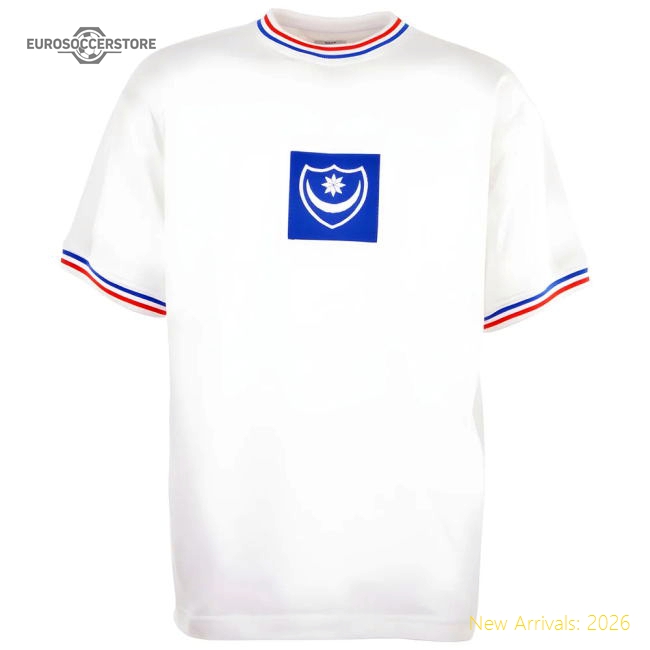 Portsmouth 1970s Away Retro Football Shirt-Football Jersey Hub