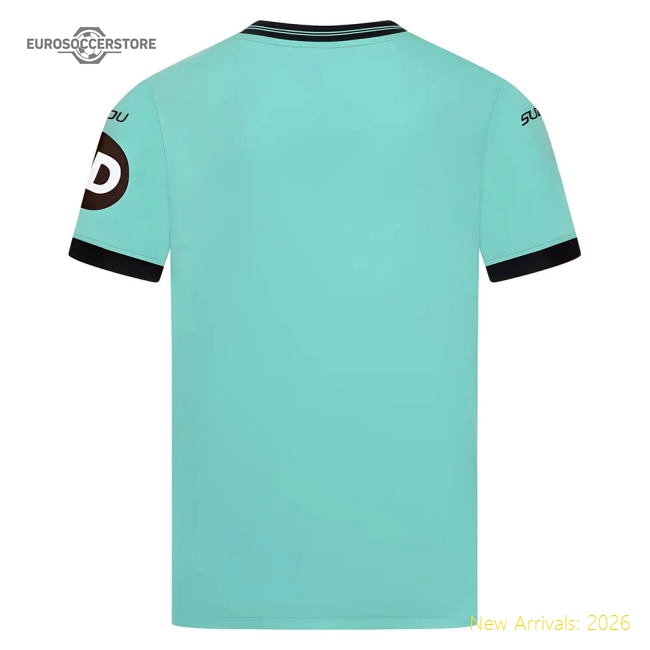2025-2026 Wolves Away Shirt (Kids)-Football Jersey Hub